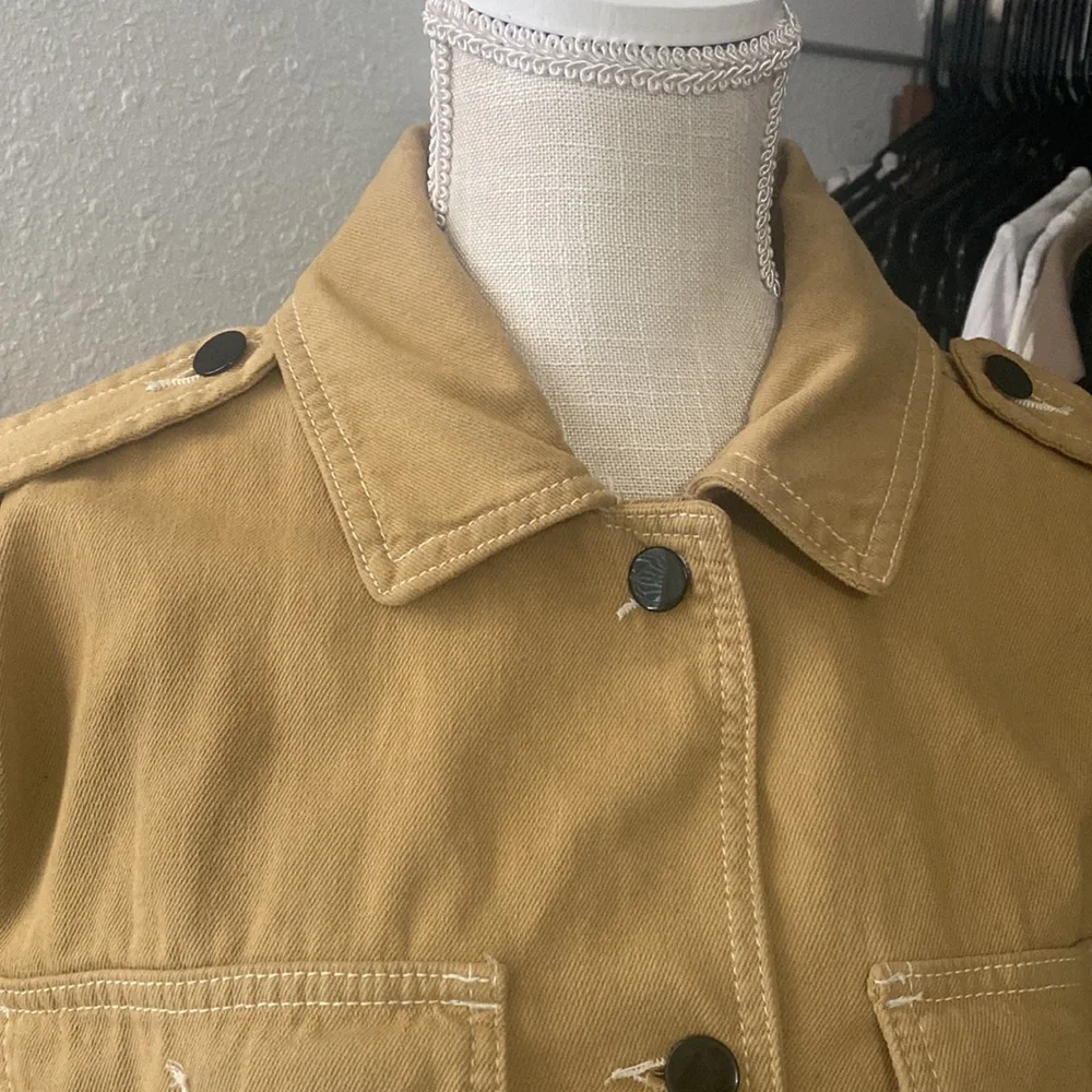 Topshop Topstitch Shacket